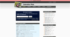 Desktop Screenshot of calendrier-piste.fr